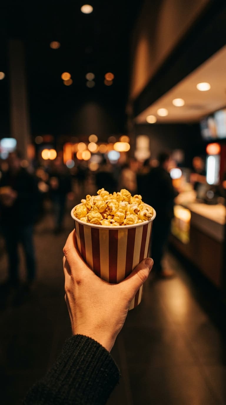 Classic movie popcorn