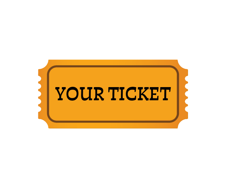 Cinema ticket illustration